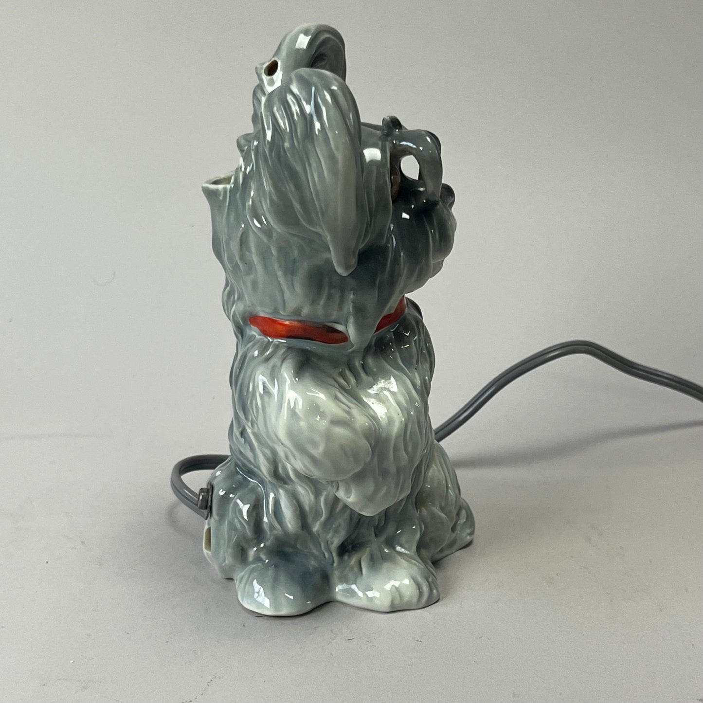 Charming Goebel “Scotty Dog” Boudoir Lamp – Porcelain, Germany