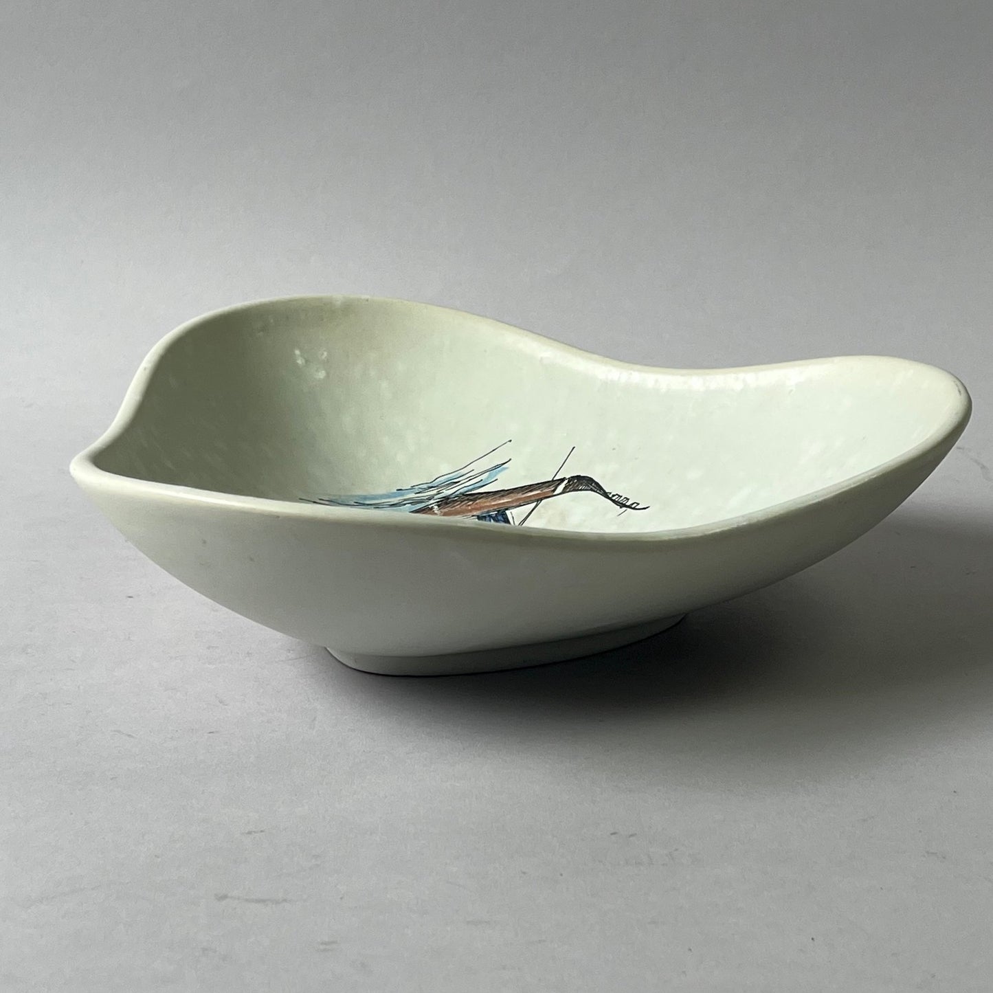 A Vintage Jasba Ceramic Dish with Venetian Gondolier Design | West Germany, c.1950–1960