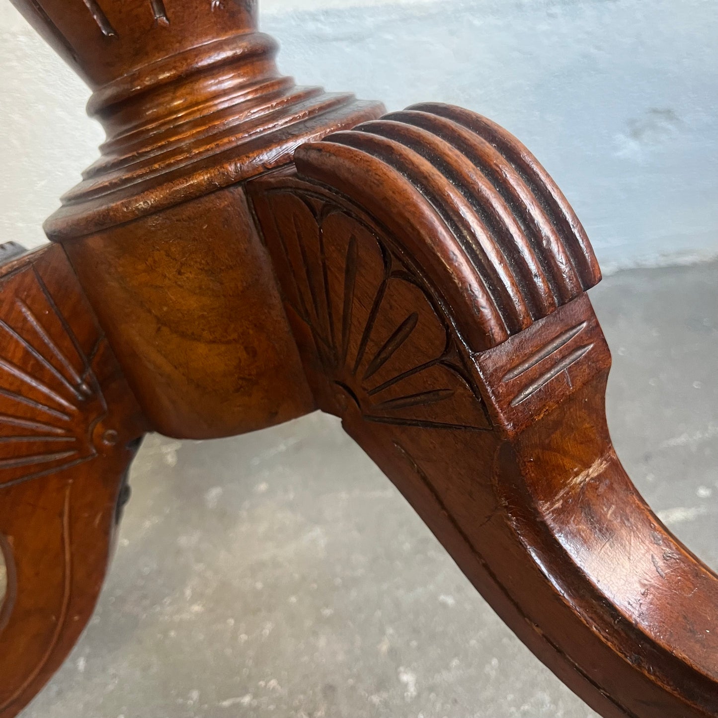 Fine Victorian Carved Mahogany Swivel Piano Stool – Velvet Upholstered, England