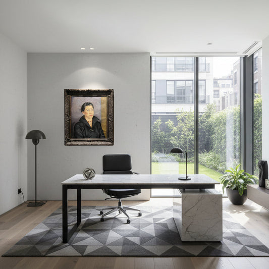 Dutch Portrait of a Lady with Coral Necklace and Zeeuwse Knot | c.1953